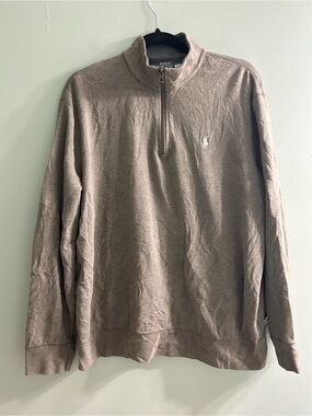 Polo Ralph Lauren luxury jersey quarter zip sweater